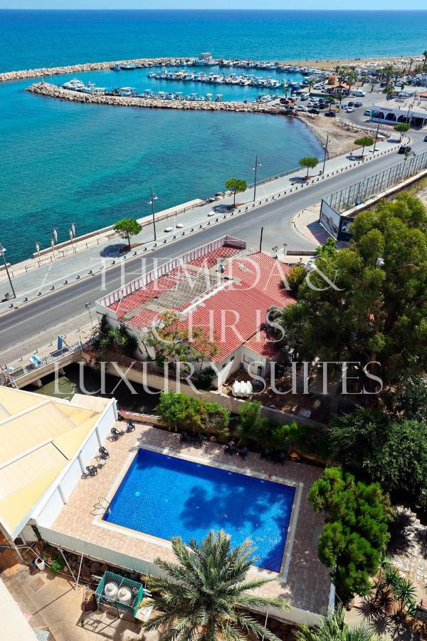 Luxury Penthouse 1Br-Seafront-Seasonal Pool-Central Lárnaca Exterior foto