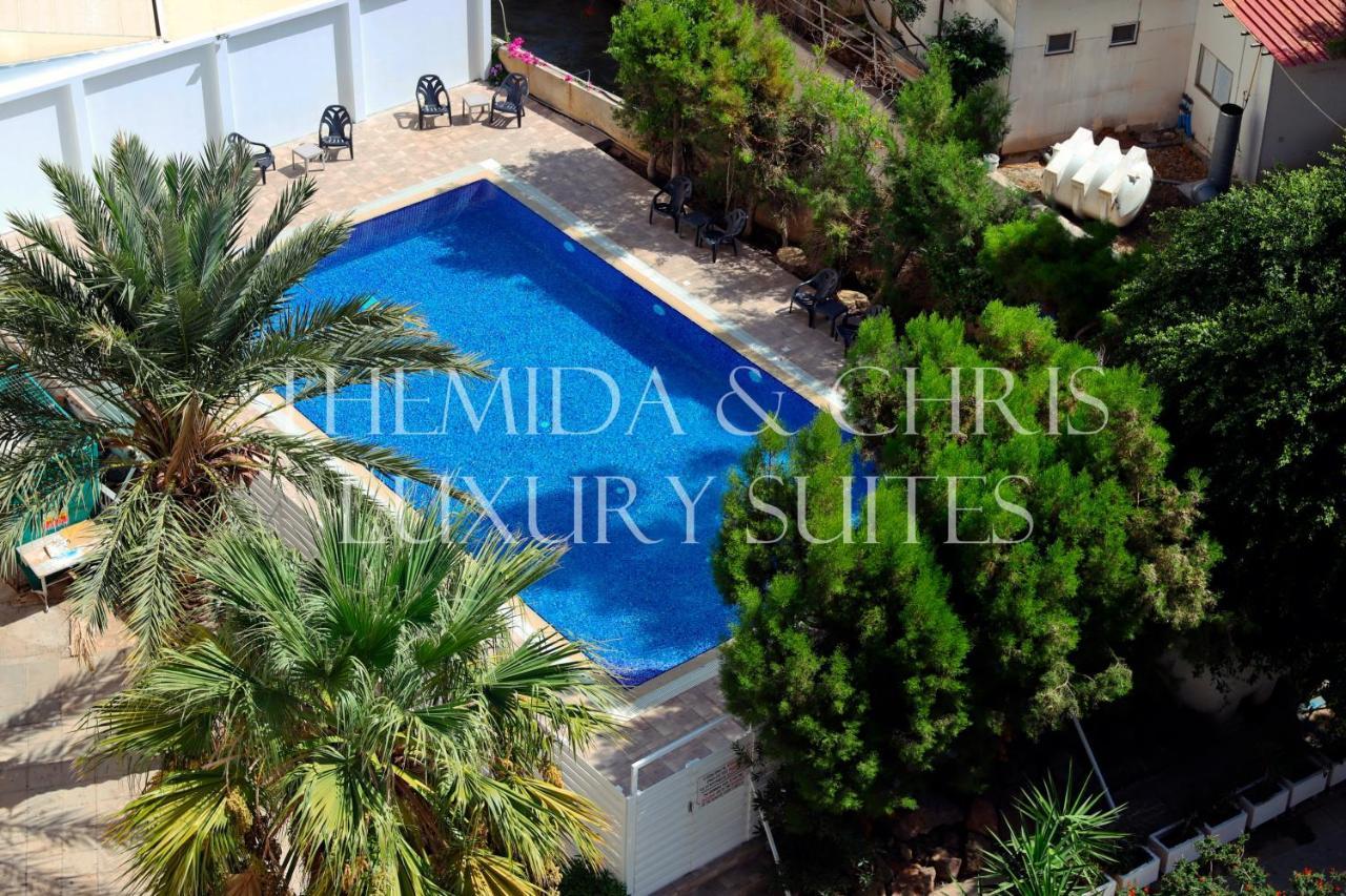 Luxury Penthouse 1Br-Seafront-Seasonal Pool-Central Lárnaca Exterior foto